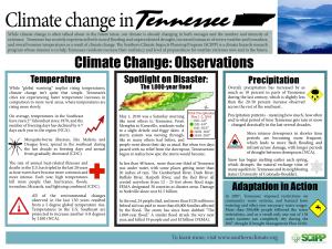 Climate Change in Tennessee
