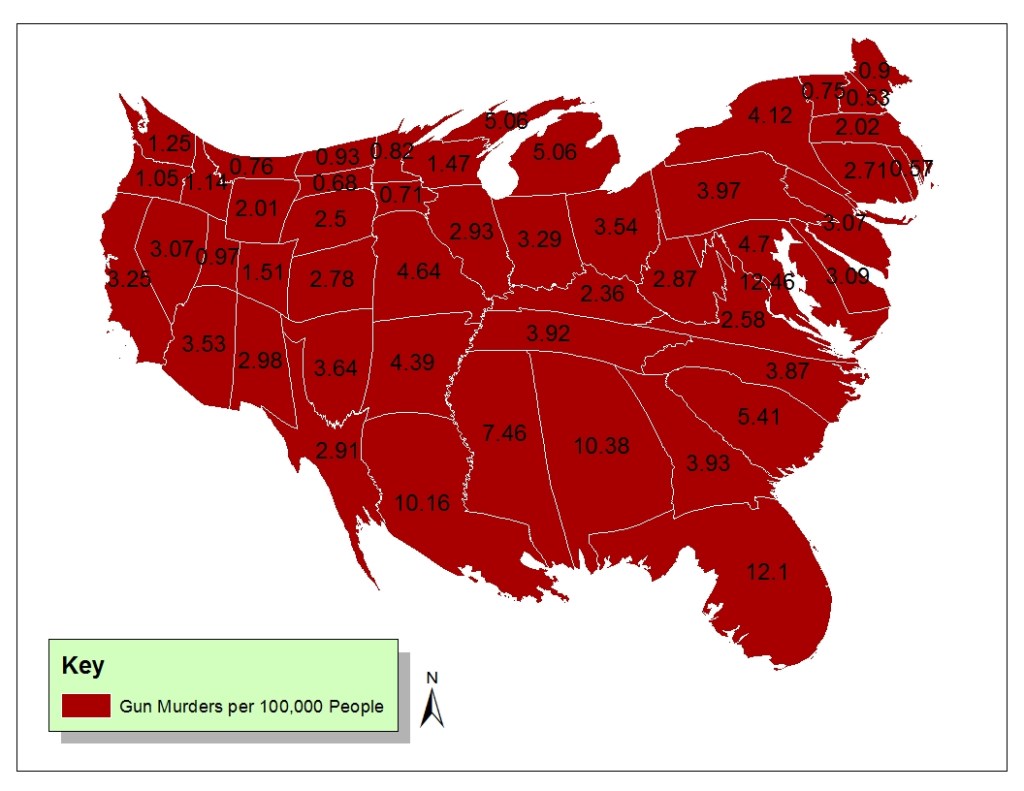 Australia: “America most dangerous developed country in the&nbsp;world.”